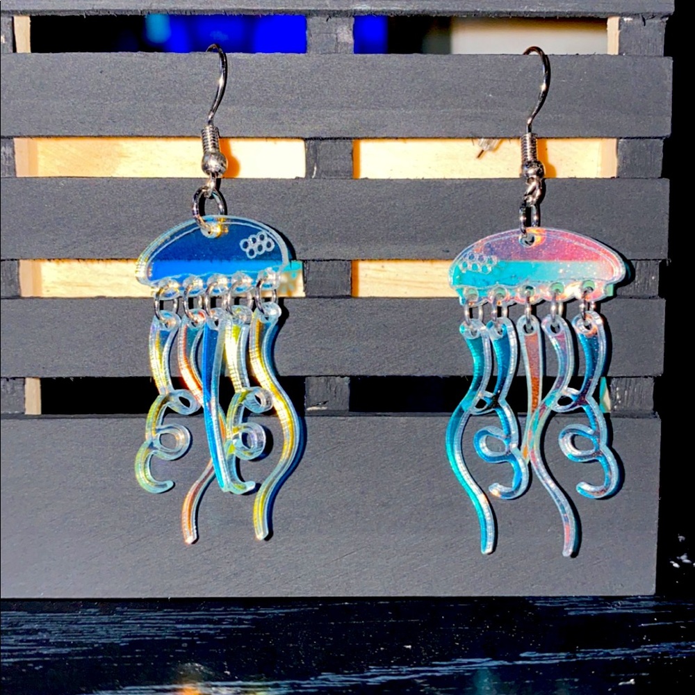 Jellyfish earrings